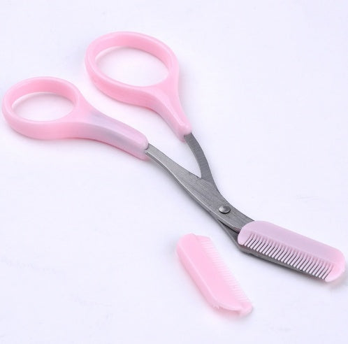 Beauty tools eyebrow scissors with eyebrow comb Beauty tools eyebrow scissors with eyebrow comb